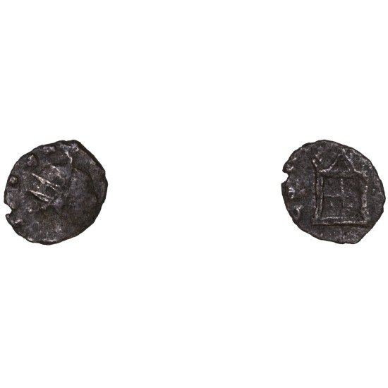 Moneda Imperio Romano Antoniniano Divo Claudio II después de 270 d.C.