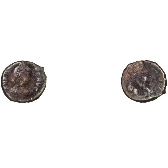 Moneda Imperio Romano Nummus Arcadio 388-395 d.C.