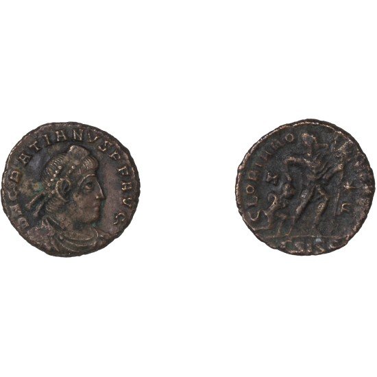 Moneda Imperio Romano Centenional Graciano 367-372 d.C. Moneda Imperio Romano Centenional Graciano 367-372 d.C.