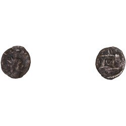 Moneda Imperio Romano Antoniniano Divo Claudio II después de 270 d.C. Moneda Imperio Romano Antoniniano Divo Claudio II después de 270 d.C.