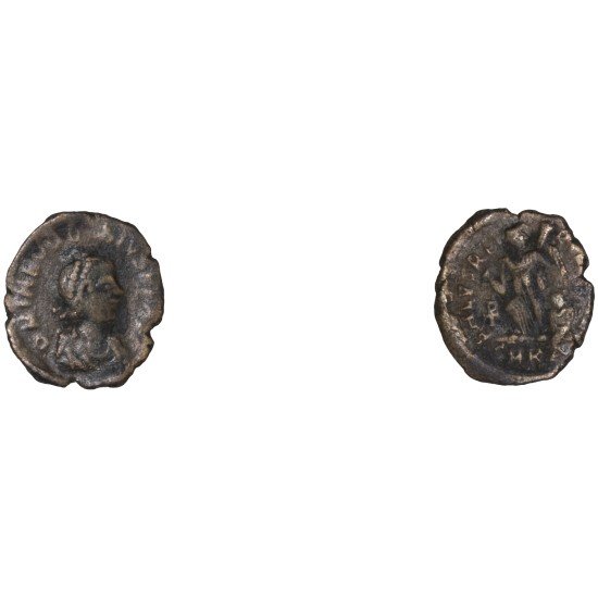 Moneda Imperio Romano Nummus Teodosio I 388-395 d.C. Moneda Imperio Romano Nummus Teodosio I 388-395 d.C.