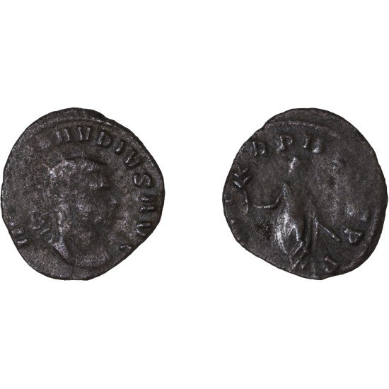 Moneda Imperio Romano Antoniniano Claudio II 268-269 d.C. Moneda Imperio Romano Antoniniano Claudio II 268-269 d.C.