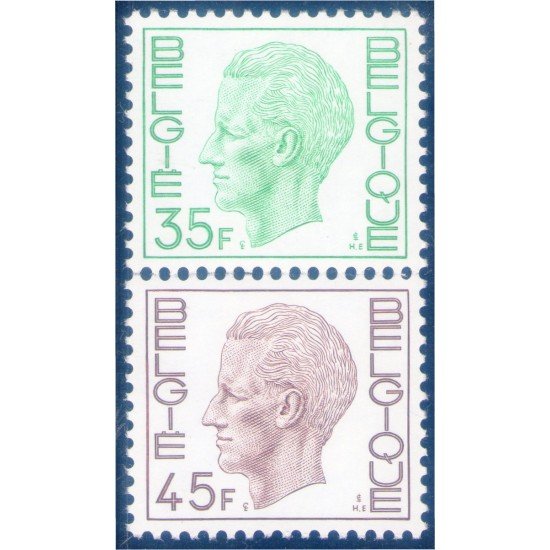 Bélgica 1984/85 1980 Serie Balduino I MNH Bélgica 1984/85 1980 Serie Balduino I MNH
