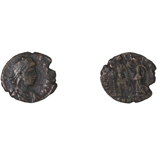 Moneda Imperio Romano Centenional Honorio 395-402 d.C. Moneda Imperio Romano Centenional Honorio 395-402 d.C.