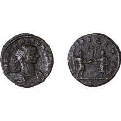 Moneda Imperio Romano Antoniniano Aureliano 273 d.C.