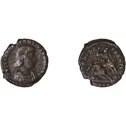 Moneda Imperio Romano Maiorina Constancio Galo 353-354 d.C. Moneda Imperio Romano Maiorina Constancio Galo 353-354 d.C.