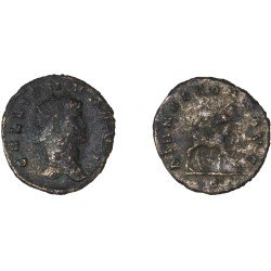 Moneda Imperio Romano Antoniniano Galieno 267-268 d.C. Moneda Imperio Romano Antoniniano Galieno 267-268 d.C.