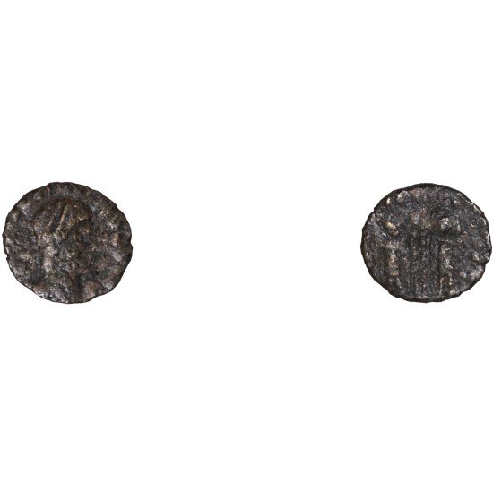 Moneda Imperio Romano Centenional Constantino II después de 330 d.C. Moneda Imperio Romano Centenional Constantino II después de 330 d.C.