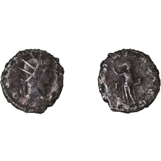 Moneda Imperio Romano Antoniniano Galieno 265-267 d.C.