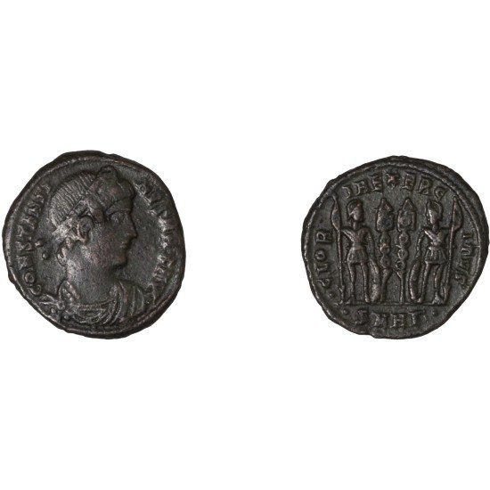 Moneda Imperio Romano Centenional Constantino I 330-333 d.C. Moneda Imperio Romano Centenional Constantino I 330-333 d.C.