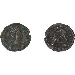 Moneda Imperio Romano Maiorina Constancio II 353-356 d.C. Moneda Imperio Romano Maiorina Constancio II 353-356 d.C.