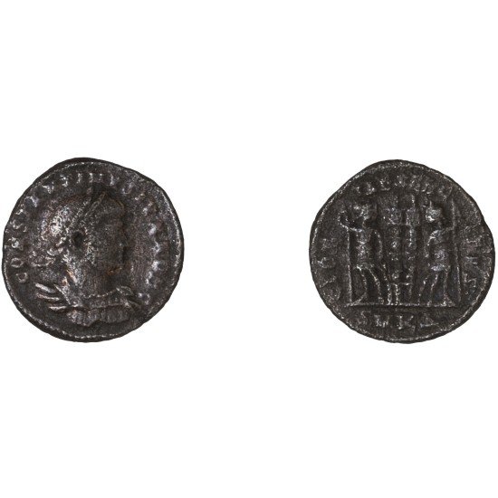 Moneda Imperio Romano Centenional Constantino II 330-335 d.C.
