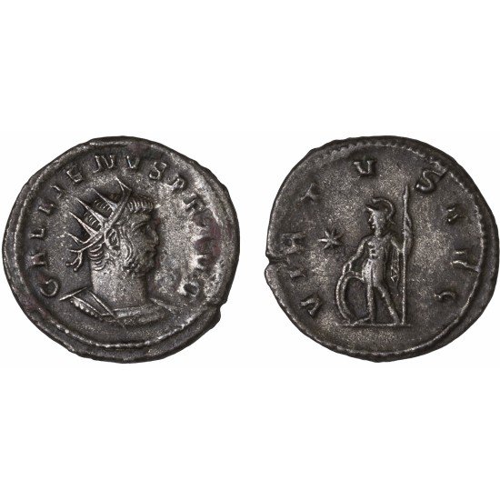 Moneda Imperio Romano Antoniniano Galieno 266-267 d.C. Moneda Imperio Romano Antoniniano Galieno 266-267 d.C.