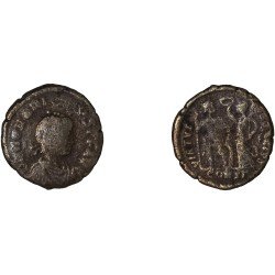 Moneda Imperio Romano Centenional Honorio 395-402 d.C.