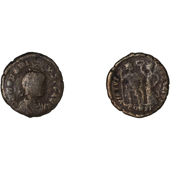 Moneda Imperio Romano Centenional Honorio 395-402 d.C. Moneda Imperio Romano Centenional Honorio 395-402 d.C.