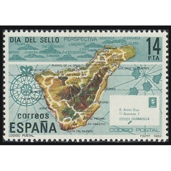 España Spain 2668 1982 Día del Sello MNH