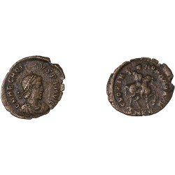 Moneda Imperio Romano Centenional Arcadio 393-395 d.C.