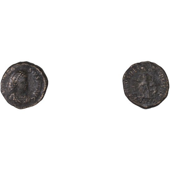 Moneda Imperio Romano Nummus Teodosio I 388-395 d.C. Moneda Imperio Romano Nummus Teodosio I 388-395 d.C.