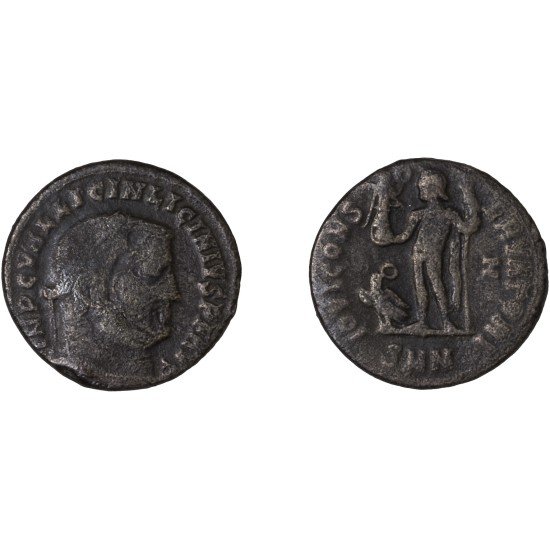 Moneda Imperio Romano Follis Licinio I 313-317 d.C. Moneda Imperio Romano Follis Licinio I 313-317 d.C.