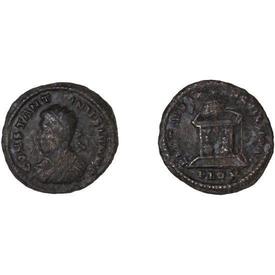 Moneda Imperio Romano Centenional Constantino II 321-322 d.C. Moneda Imperio Romano Centenional Constantino II 321-322 d.C.
