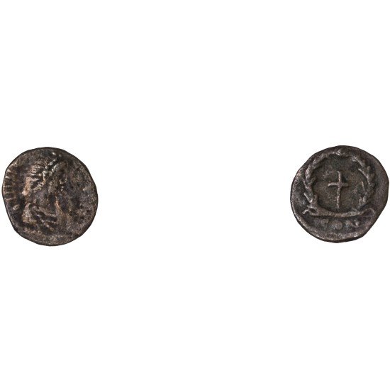 Moneda Imperio Romano Nummus Teodosio II 425-435 d.C. Moneda Imperio Romano Nummus Teodosio II 425-435 d.C.