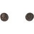 Moneda Imperio Romano Nummus Teodosio II 425-435 d.C.