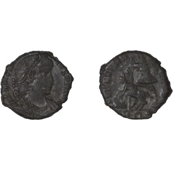 Moneda Imperio Romano Maiorina Constancio II 352-353 d.C. Moneda Imperio Romano Maiorina Constancio II 352-353 d.C.