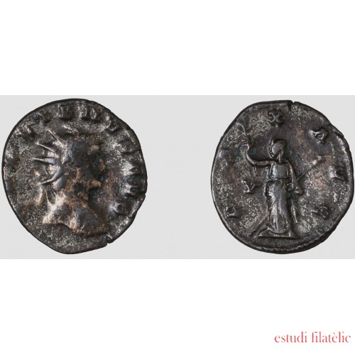 Moneda Imperio Romano Antoniniano Galieno 261-262 d.C.