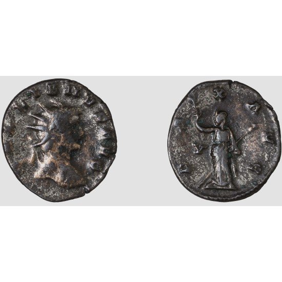 Moneda Imperio Romano Antoniniano Galieno 261-262 d.C. Moneda Imperio Romano Antoniniano Galieno 261-262 d.C.