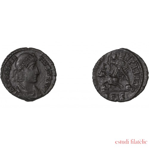 Moneda Imperio Romano Maiorina Constancio II 356-358 d.C.