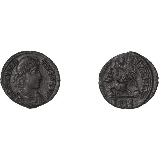 Moneda Imperio Romano Maiorina Constancio II 356-358 d.C. Moneda Imperio Romano Maiorina Constancio II 356-358 d.C.