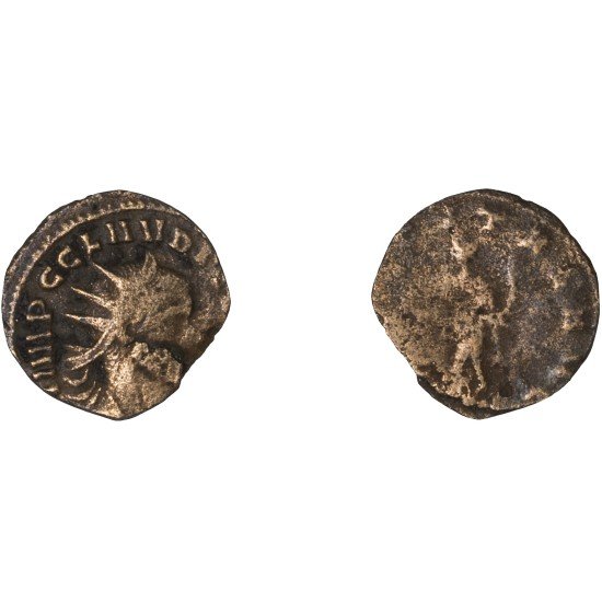 Moneda Imperio Romano Antoniniano Claudio II 268-269 d.C. Moneda Imperio Romano Antoniniano Claudio II 268-269 d.C.
