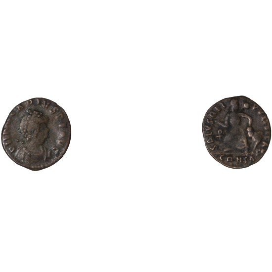 Moneda Imperio Romano Nummus Arcadio 388-392 d.C. Moneda Imperio Romano Nummus Arcadio 388-392 d.C.