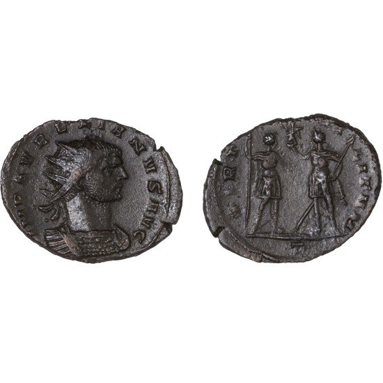 Moneda Imperio Romano Antoniniano Aureliano 272 d.C. Moneda Imperio Romano Antoniniano Aureliano 272 d.C.