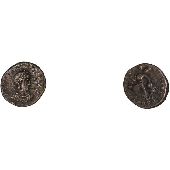 Moneda Imperio Romano Nummus Teodosio I 388-395 d.C. Moneda Imperio Romano Nummus Teodosio I 388-395 d.C.