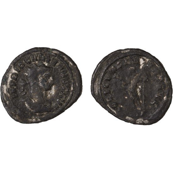 Moneda Imperio Romano Antoniniano Diocleciano 285-286 d.C. Moneda Imperio Romano Antoniniano Diocleciano 285-286 d.C.