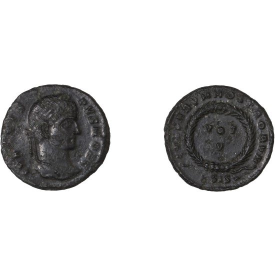 Moneda Imperio Romano Centenional Crispo 320-321 d.C. Moneda Imperio Romano Centenional Crispo 320-321 d.C.