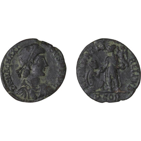 Moneda Imperio Romano Maiorina Magno Máximo 383-386 d.C. Moneda Imperio Romano Maiorina Magno Máximo 383-386 d.C.