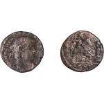 Moneda Imperio Romano Maiorina Magnencio 350-351 d.C.