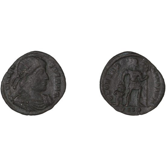 Moneda Imperio Romano Centenional Valente 364-367 d.C.
