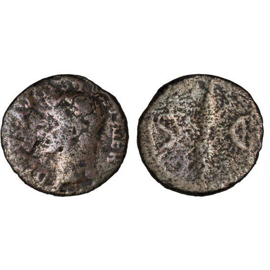 Moneda Imperio Romano As Divo Augusto 34-37 d.C. Moneda Imperio Romano As Divo Augusto 34-37 d.C.