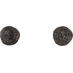 Moneda Imperio Romano Nummus Arcadio 388-395 d.C.