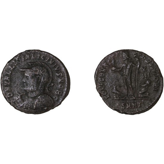 Moneda Imperio Romano Follis Licinio II 318-324 d.C. Moneda Imperio Romano Follis Licinio II 318-324 d.C.