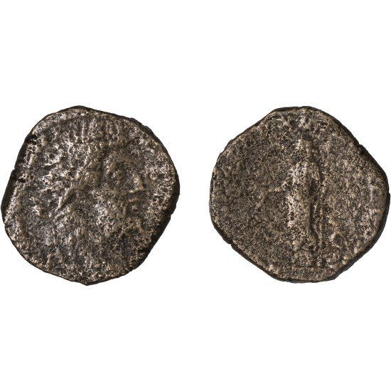 Moneda Imperio Romano Sestercio Cómodo 190 d.C.