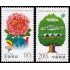 China 3673/74 1999 Feria de horticultura mundial en Kumming MNH