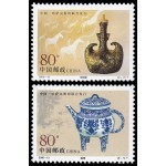 China 3818/19 2000 Artesanía tradicional Emisión conjunta con Kazajistán MNH