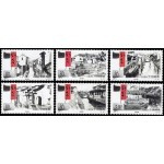 China 3885/90 2001 Antiguas ciudades del valle del lago Taihu MNH