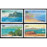 China 3916/19 2001 Estación balneario de Beidaihe MNH