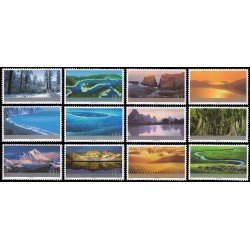 China 4201/12 2004 Paisajes de frontera MNH China 4201/12 2004 Paisajes de frontera MNH