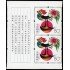 China 4237 2005 Año lunar del gallo Pareja proveniente de hojita MNH